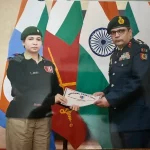 Lt Monika Kumari Getting Certificate
