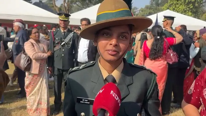 Lt Sai Jadhav at IMA