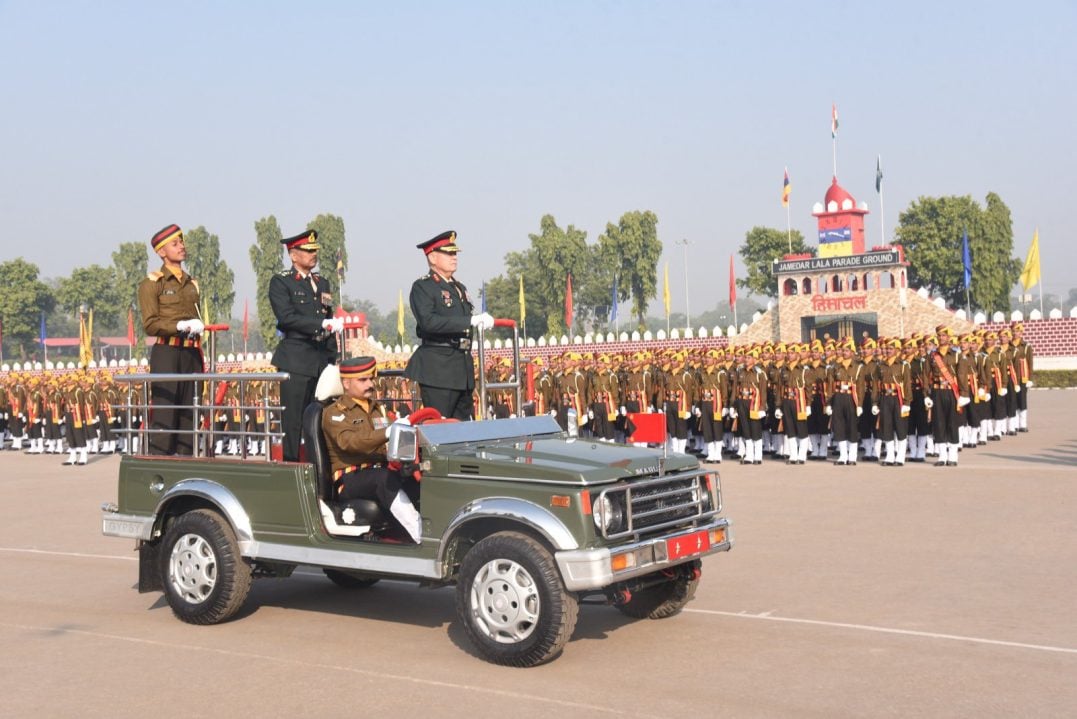 Maj Gen Duggal at PoP