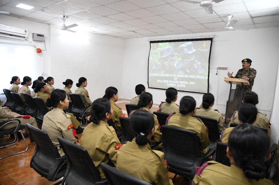 Officer Giving Lecture