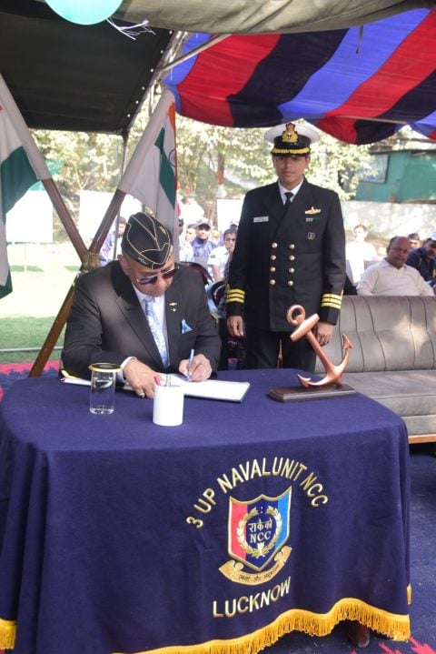 Officer Signing