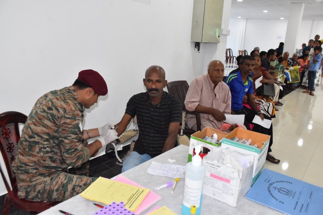 Officers Checking after Citizens