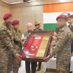 Para Soldiers with Lt Gen KT Parnaik
