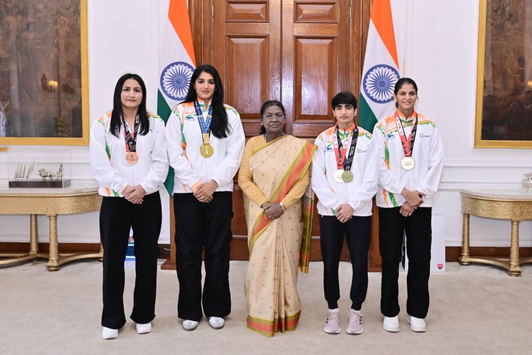 President and Medal Winners