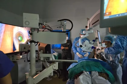 Procedure Being Done