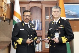 Rear Admiral Vikas Chawla Taking Over the Baton