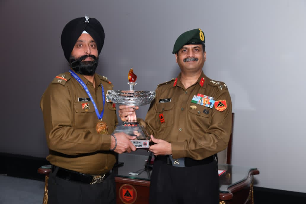 Ris Major Kewal Singh Named Best Student as Potential Subedar Major Course Concludes at JLA Bareilly