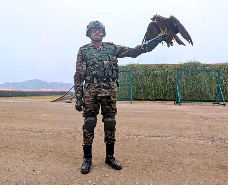 Soldier with Eagle