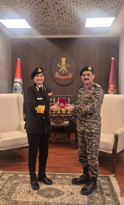 Surg VAdm Arti Sarin Giving Award