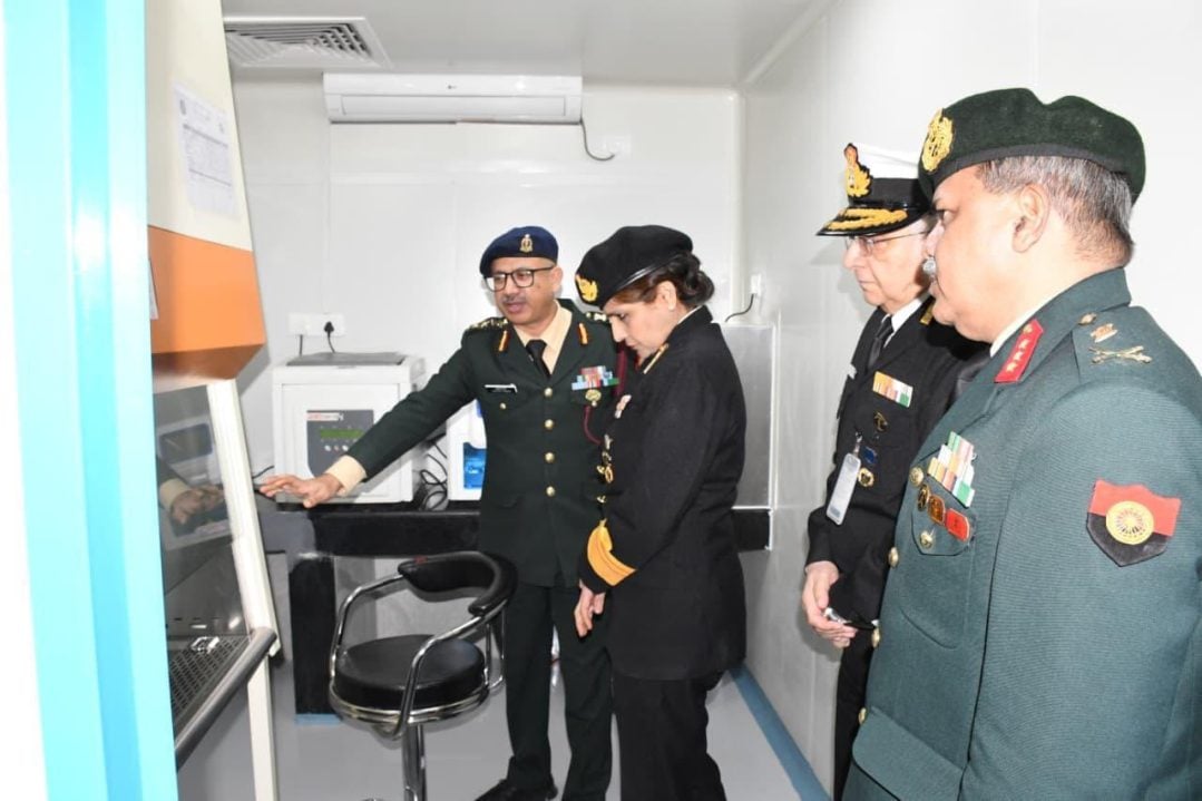 Surg VAdm Arti Sarin Reviewing