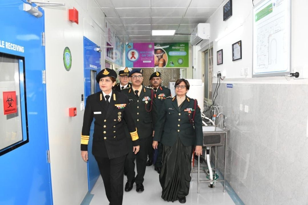 Surg VAdm Arti Sarin and Other Officers