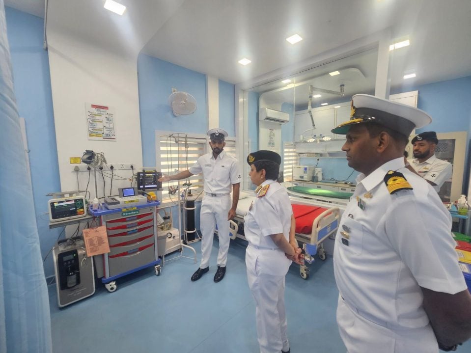 Surg VAdm Kavita Sahai Reviewing