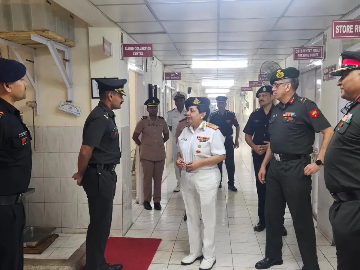 Surg VAdm Kavita Sahai and Other Offiers