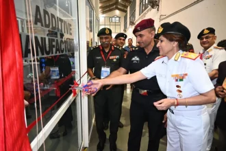 Surg Vice Admiral Arti Sarin Inaugrating