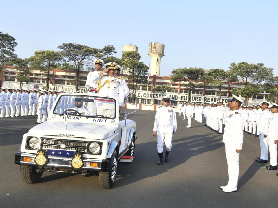 VAdm Sameer Saxena at PoP