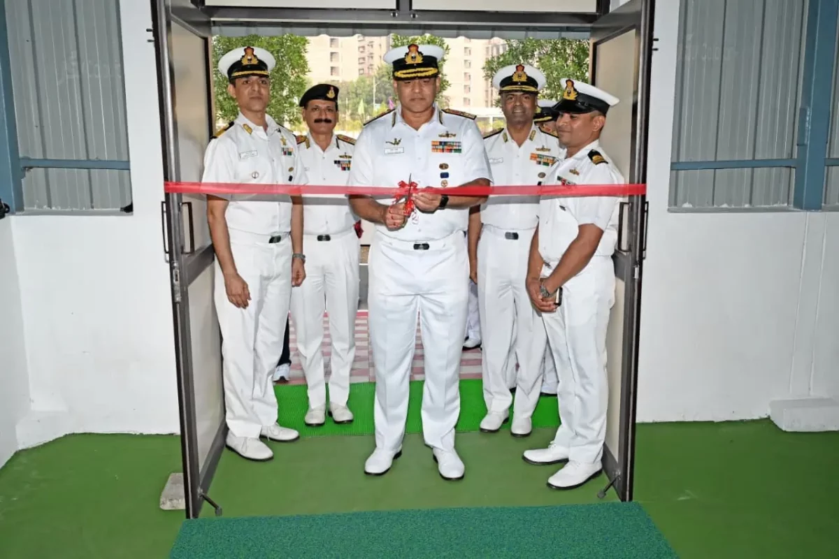 Vice Admiral Sanjay Bhalla Inaugrating