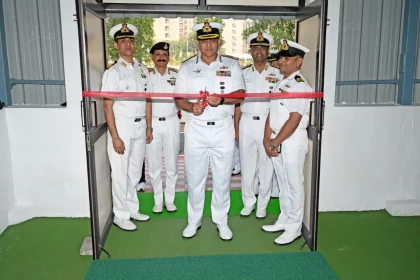Vice Admiral Sanjay Bhalla Inaugrating