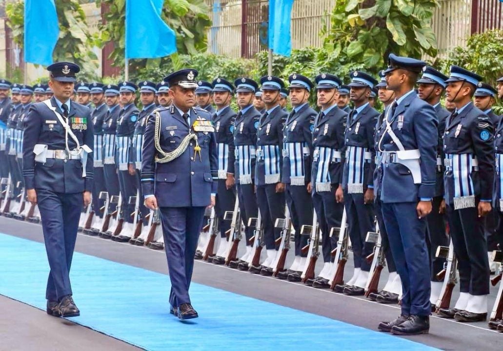 Air Marshal Nagesh Kapoor at Ceremony