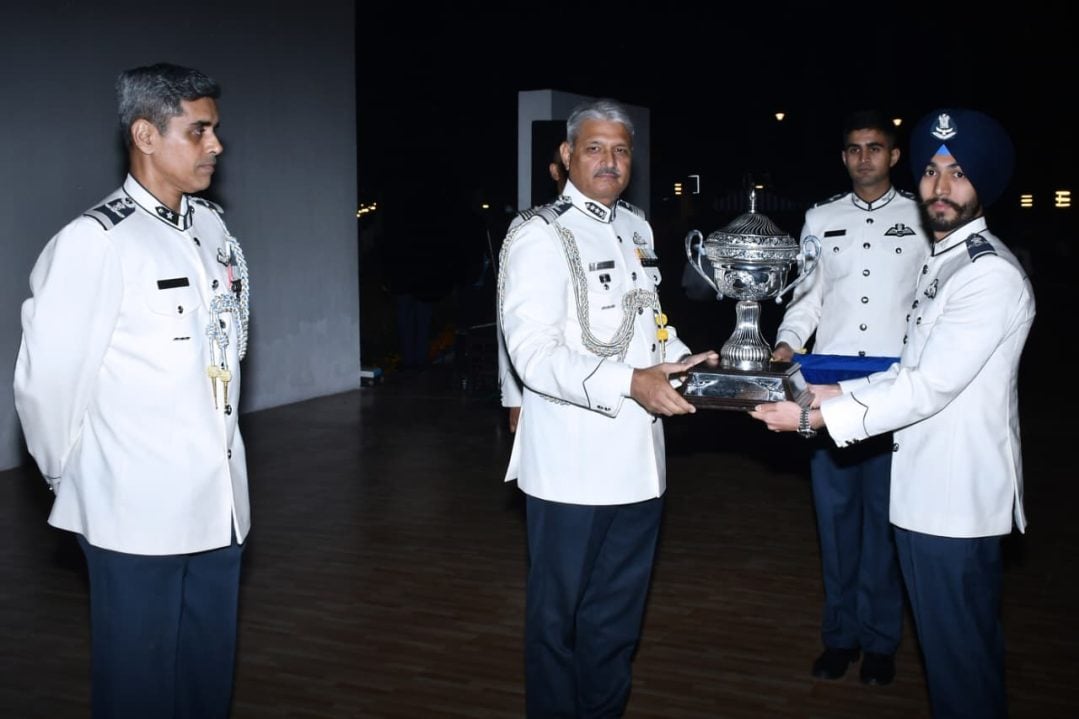 Air Marshal Surat Singh Awarding