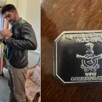 Air Marshal Surat Singh Commending Vijender Singh