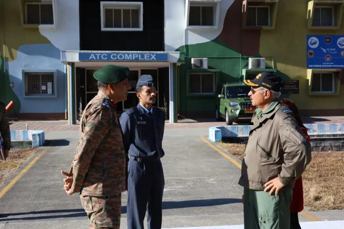 Air Marshal Surat Singh and Other Officers