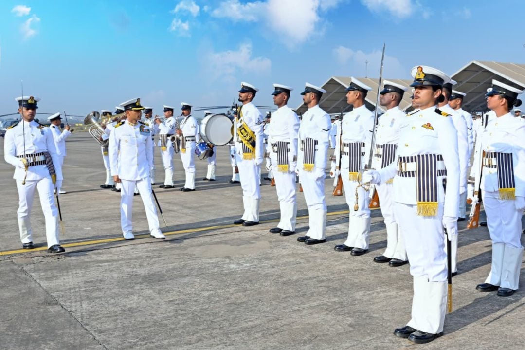 Cmde Rajat Kumar at Ceremony