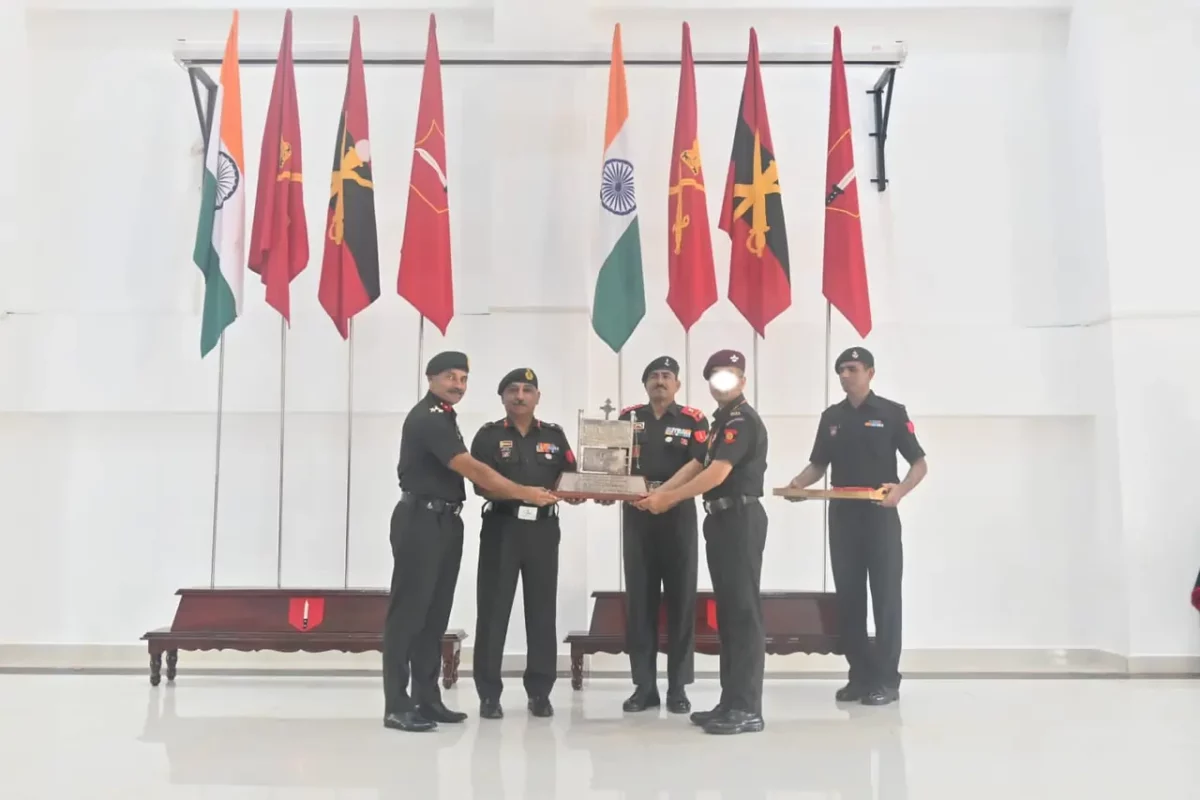 Havildar Muhammad Salmaan Meer Getting Award