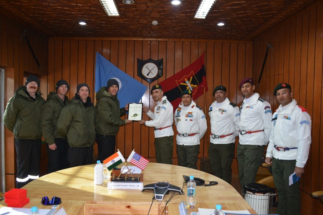 Indian and US Officers