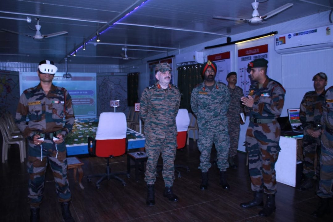 Lt Gen Abhijit Pendharkar Revieiwng VR