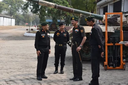 Lt Gen Devendra Sharma and Other Officers