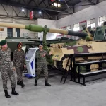 Lt Gen Dhiraj Seth Reviewing 1