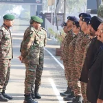 Lt Gen Katiyar Interacting