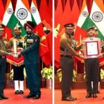 Lt Gen Manjinder Singh Giving Awards