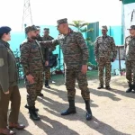 Lt Gen Pratik Sharma Commending Personnel