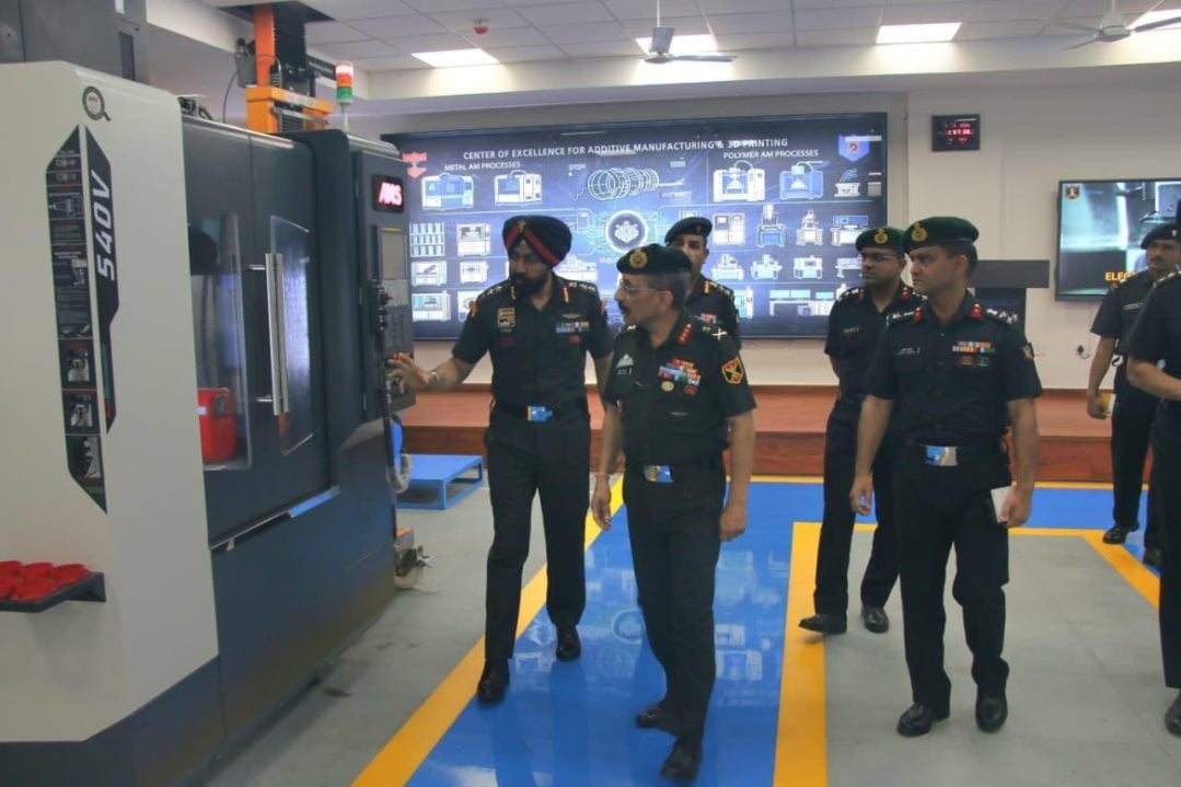 Lt Gen SS Dahiya and Other Officers