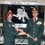 Maj Gen Mandeep Singh Taking Over the Baton