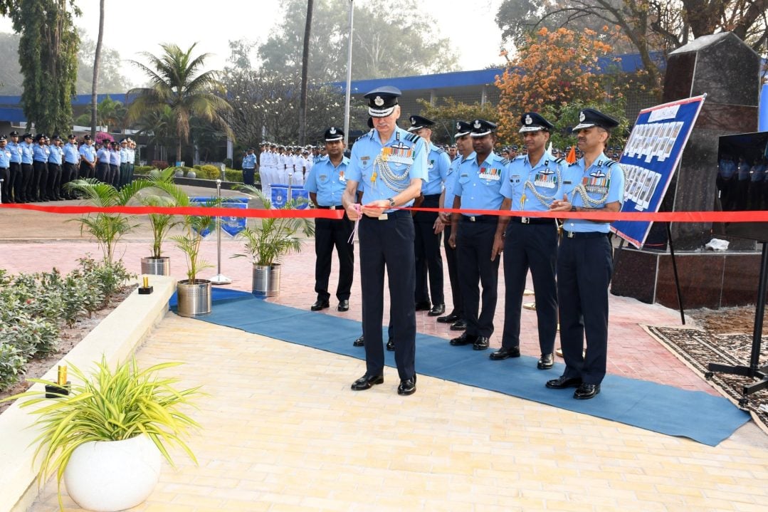 Officer Cutting Ribbon