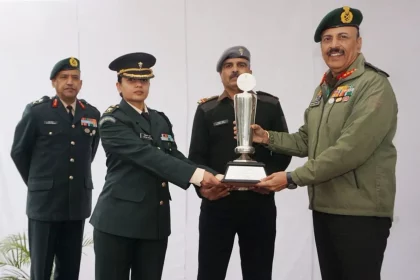 Officer Getting Award 1