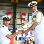 Officer Getting Trophy