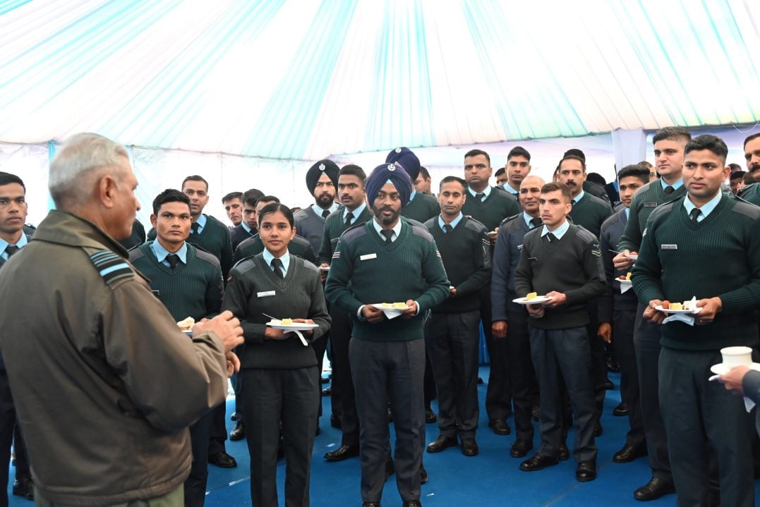 Officers Having Interaction