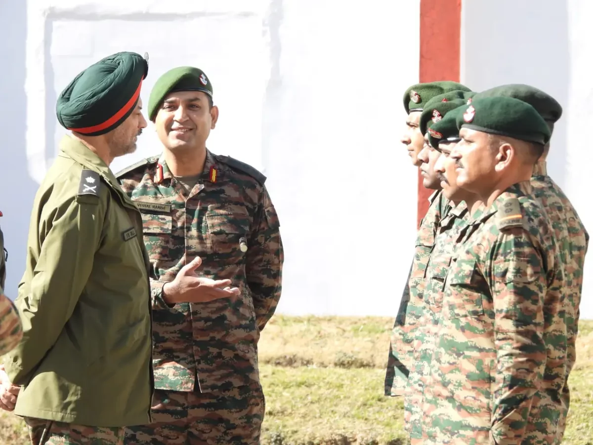 Officers Interacting