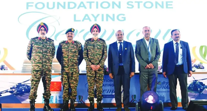 Officers at Inaugration