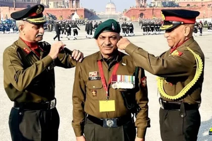 Subedar Major Honorary Lieutenant Sanjay Kumar
