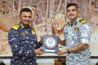 Vice Admiral Krishna Swaminathan Visits Indian Coast Guard Regional Headquarters to Bolster Maritime Security