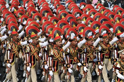 Delhi Police Wins Best Marching Contingent Title Among CAPFs & Auxiliary Forces