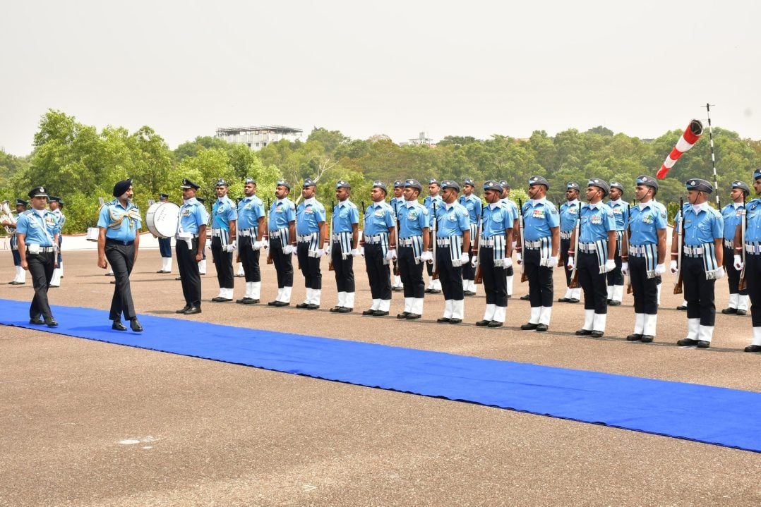 Air Chief Marshal AP Singh at Ceremony
