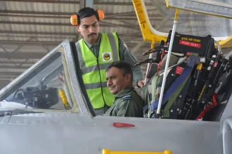 Air Marshal B Manikantan Visits Air Force Station Bakshi Ka Talab, Reviews Operational Readiness