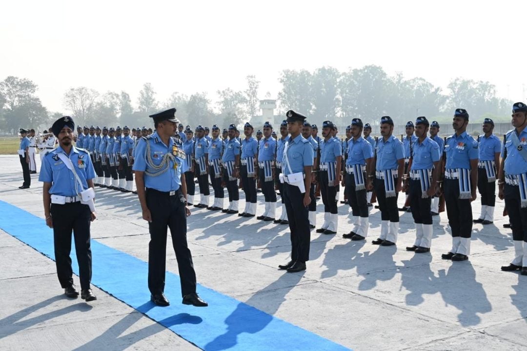 Air Marshal Manikantan at Ceremony 1