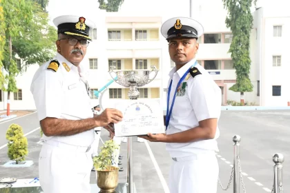 Captain PK Prakash Giving Award