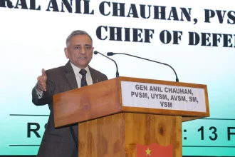 Gen Anil Chauhan Giving Lecture